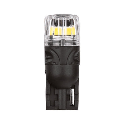Pilot 24V Pro-User Series - (T10) - W2,1x9,5d - 2 pz - Scatola - Bianco - Doppia polarità - Resistenza incorporata