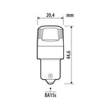 Pilot 24V Pro-User Series - (P21W) - BA15s - 2 pz - Scatola - Bianco - Doppia polarità - Resistenza incorporata