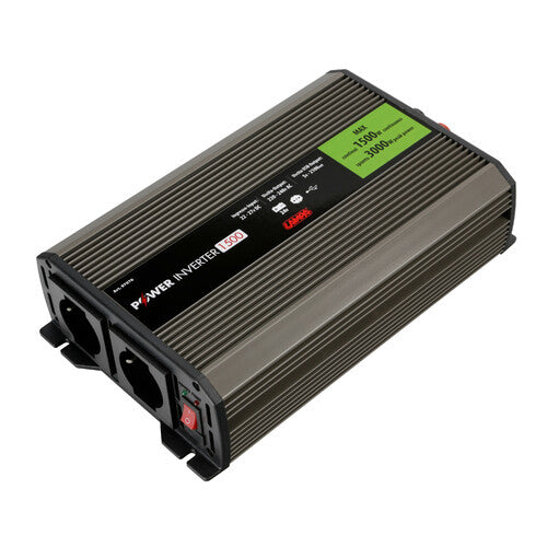 Inversor de corriente Lampa 1500, transformador 24V > 220V 97070