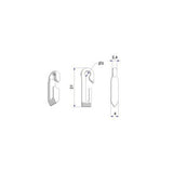 Lampa Ganci per tende - G-6 - 500 pz