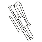Lampa Gardinenhaken - G-10 - 500 Stück 97108