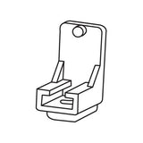 Lampenset mit 25 Endkappen für Schienen