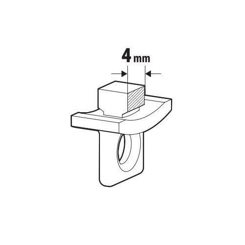 Lampa F-1, set 10 fermi per binario tipo "U" - 4 mm 97116
