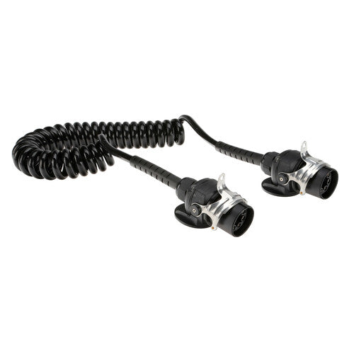 Cable espiral para lámpara ISO 7638-1 EBS/ABS ADR, 7 pines 97144