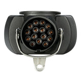 Lampa Adattatore compatto da spina 15 poli a 2 prese 7 poli, 24V 97149