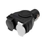Adaptador compacto de enchufe de 15 pines a 2 tomas de 7 pines, 24 V 97149