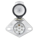 Lampenfassung 7-polig 24S, Metall 97154
