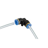 Lampa L-2, Raccordi a 90 per tubi aria, set 20 pz -  8 mm 97205