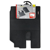 Paar Öko-Gummimatten für Mercedes Actros MP2 Lkw 04/03&gt;12/08 (ohne Tunnel)