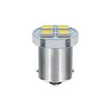 Pilot 24V LED-Serie – 4 SMD x 1 Chip – (P21W) – BA15s – 20 Stück – Box – Weiß – Dualpolarität