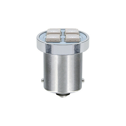 Serie Led Pilot 24V - 4 SMD x 1 chip - (P21W) - BA15s - 20 uds - Caja - Rojo - Doble polaridad