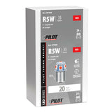 Pilot 24/28V Led Series - 6 SMD x 1 chip - (R5W) - BA15s - 20 pz - Scatola - Rosso - Doppia polarità