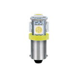 Pilot 24/28V Led Series - 5 SMD x 1 chip - (T4W) - BA9s - 20 pz - Scatola - Arancio - Doppia polarità