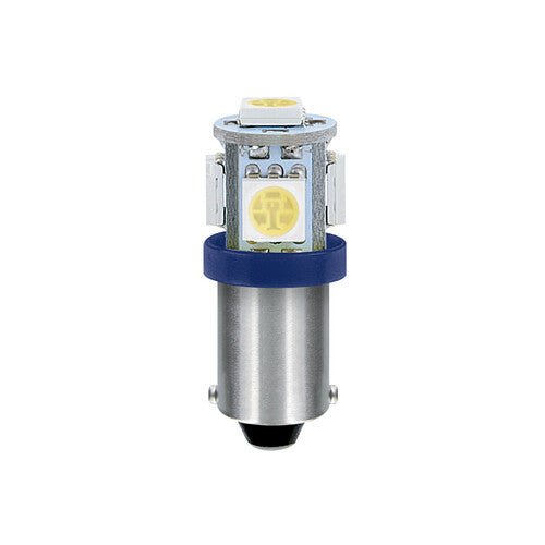Pilot 24/28V Led Series - 5 SMD x 1 chip - (T4W) - BA9s - 20 pz - Scatola - Blu - Doppia polarità