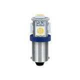 Pilot 24/28V Led Series - 5 SMD x 1 chip - (T4W) - BA9s - 20 pz - Scatola - Blu - Doppia polarità