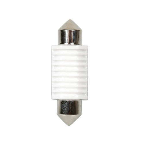 Pilot 9/32V Led Series 2 SMD x 1 chip - 12x36 mm - SV8,5-8 - 20 pz - Scatola - Bianco - Doppia polarità - Resistenza incorporata