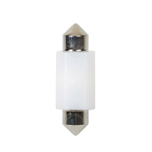 Pilot 9/32V Led Series 2 SMD x 1 chip - 12x36 mm - SV8,5-8 - 20 pz - Scatola - Bianco - Doppia polarità - Resistenza incorporata