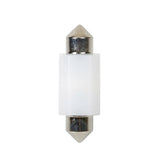 Pilot 9/32V Led Series 2 SMD x 1 chip - 12x36 mm - SV8,5-8 - 20 pz - Scatola - Bianco - Doppia polarità - Resistenza incorporata