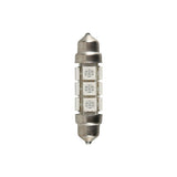 Pilot 24/28V Led Series - 12 Led SMD - 11x43 mm - SV8,5-8 - 20 pz - Scatola - Blu - Doppia polarità