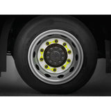 Lampa Indicatori di movimento per dadi ruote, set 20 pz -  33 mm 97611