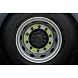 Lampa Checkpoint wheel nut tightening indicators set 20 pcs 33 mm Fluorescent yellow