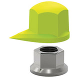 Lampa Dustite wheel nut tightening indicators dustproof 20 pcs 30mm Fluorescent Yellow