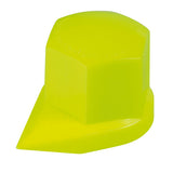 Indicadores de apriete de tuercas de rueda Lampa Dustite a prueba de polvo (20 unidades, 33 mm, amarillo fluorescente, 97640)