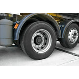 Lampa verchromte ABS-Schraubenabdeckungen – 27 mm – 8er-Set 7641