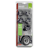 Lampa Chrom-Schraubenabdeckungen aus ABS - 32 mm - 10er-Set 7656 97656