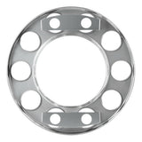 Stainless steel hubcap ring for alloy wheels