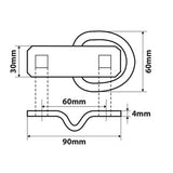 G-3 Lampe, Befestigungsringe, 2 Stück 97702