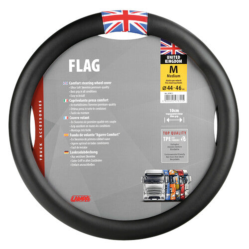 Lampa Flag UK, coprivolante in Skeentex - M - diametro 44/46 cm