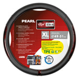 Lampa Pearl Red, Skeentex Lenkradbezug - XL - 49/51 cm