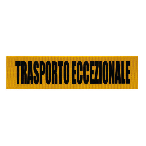 Panel reflectante para lámparas de transporte excepcional - 600x150 mm 97847