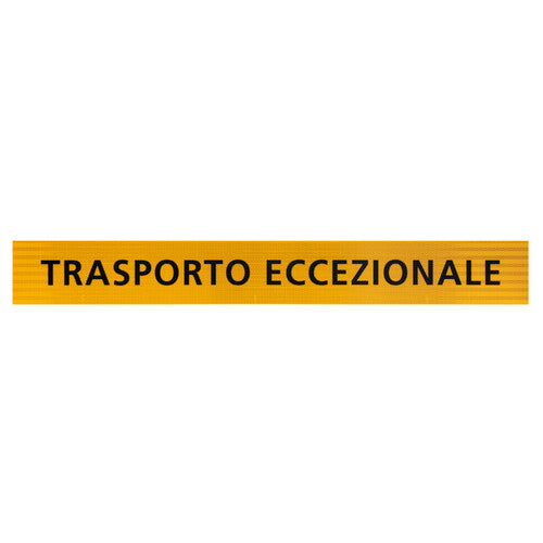 Panel reflectante para lámparas de transporte excepcional - 1200x150 mm 97848