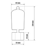 Pneumatische Hupenlampe 97861
