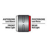 Ilumia 2-LED perimeter light, 24V - Straight, short - Universal