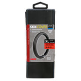Funda de piel Lampa, funda elástica para volante Skeentex, negra/azul, XL 49/51 cm 97932