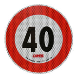 Speed ​​limit sign - 40 km/h