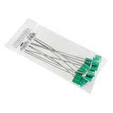 Set 10 Sigilli ad alta sicurezza, testa alluminio galvanizzato, cavo in acciaio 97950
