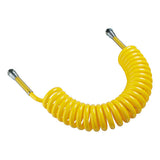 Lampa Tubo aria a spirale - Giallo