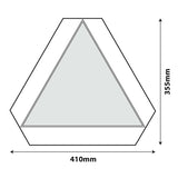 Warning triangle for slow vehicles