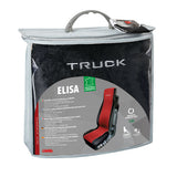 Lampa Elisa-2, coprisedile in poliestere e Skeentex per camion - Nero/Grigio