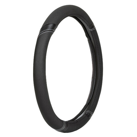 Lampa GT-Sport, Skeentex Steering Wheel Cover - S - 42/44 cm - Black/Silver