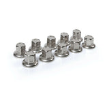 Lampa Juego de 10 tapas para pernos de acero inoxidable - 33 mm 98052