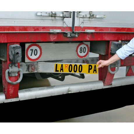 Wiederkehrende Kennzeichenleuchte für Anhänger