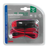 Enchufe universal para encendedor de cigarrillos con cable 12/24V 98130