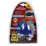 Tischleuchte, 9 LED-Spot, 24 V – Blau