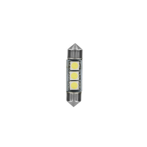24/28V Hyper-Led 9 3 SMD x 3 chips C5W 10x36 mm SV8,5-8 20 pz Bianco dp. pol. 98224