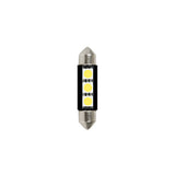 24/28V Hyper-Led 9 3 SMD x 3 chips 10x39 mm SV8,5-8 2 pz Scatola Bianco dp. pol.